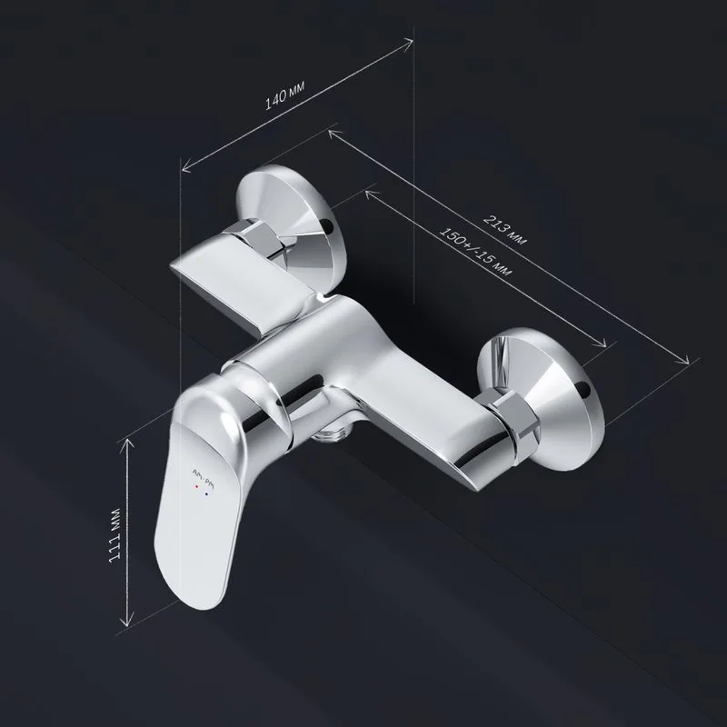 Смеситель для душа AM.PM Sunny F85C20000 Sancos — официальный сайт