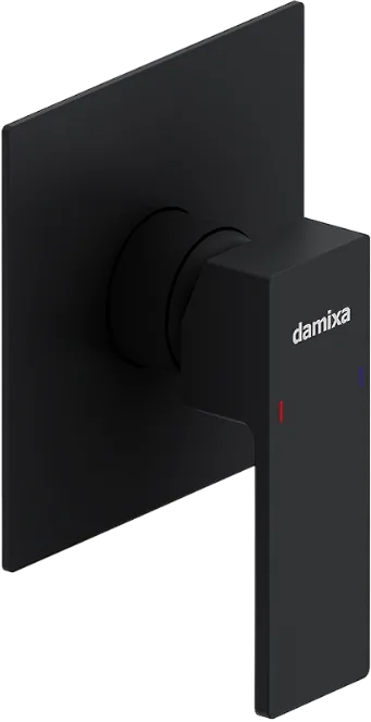 Встраиваемый смеситель Damixa Gala 537500300 С ВНУТРЕННЕЙ ЧАСТЬЮ, матовый черный Sancos — официальный сайт