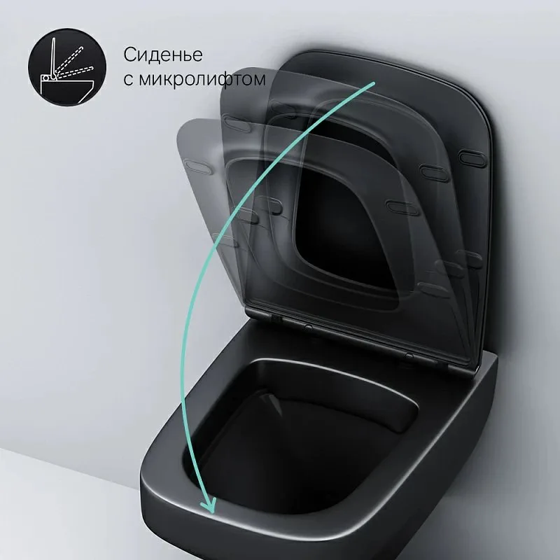 Унитаз подвесной AM.PM Inspire V2.0 FlashClean C50A1700MBSC Sancos — официальный сайт