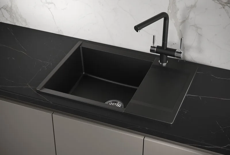 Мойка кухонная Granula Estetica 7003, турмалин Sancos — официальный сайт