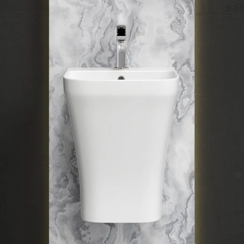 Раковина Ceramicanova Dion CN6067 белая глянцевая Sancos — официальный сайт
