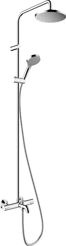 Душевая стойка Hansgrohe Vernis Blend 26274000 Showerpipe 200 1jet, с термостатом, хром Sancos — официальный сайт