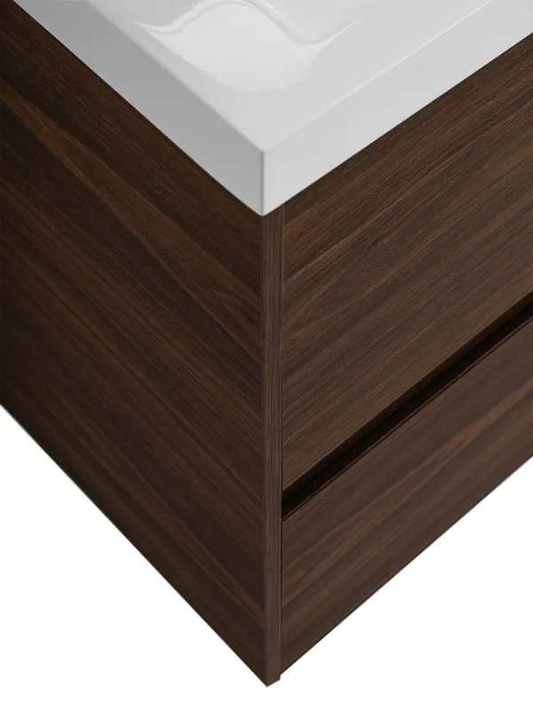 Тумба под раковину без столешницы Art&Max Family-M 100 подвесная, bourbon oak Sancos — официальный сайт
