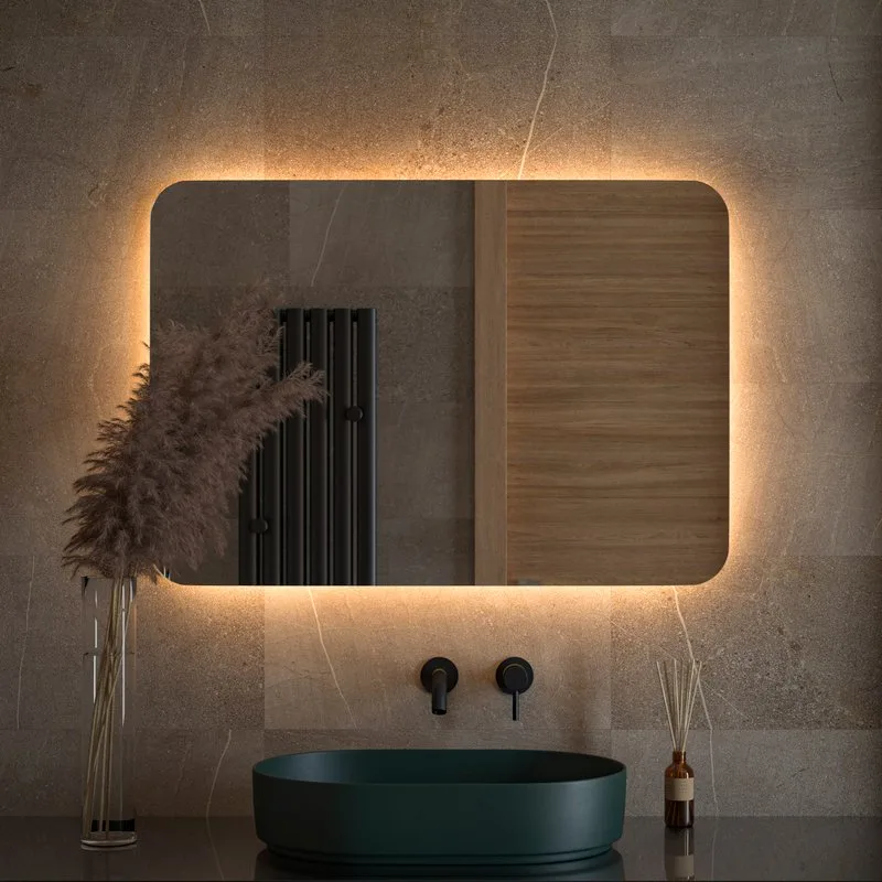 Зеркало Defesto Opti DF2819 70х100 с LED-подсветкой, 3000К