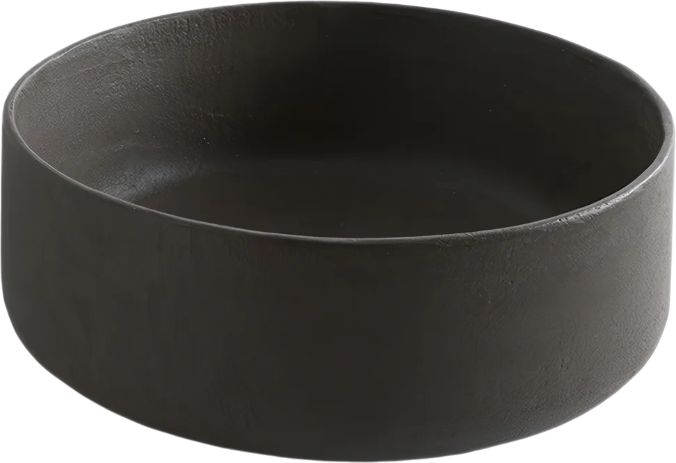 Накладная раковина ArtCeram Cognac 42 nero roma Sancos — официальный сайт