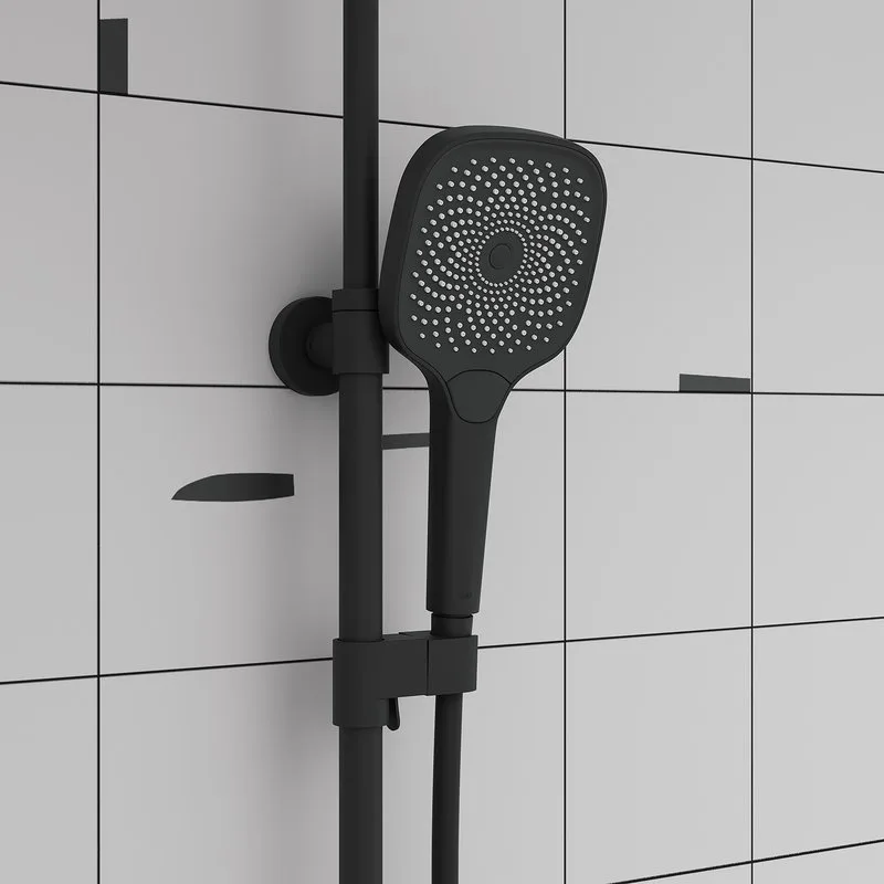 Душевая стойка IDDIS SpaHome SPHBLTKi06, черный матовый Sancos — официальный сайт