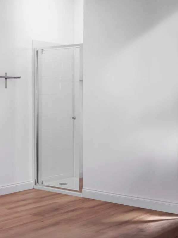 Душевая дверь в нишу Jacob Delafon Serenity 90 профиль хром Sancos — официальный сайт