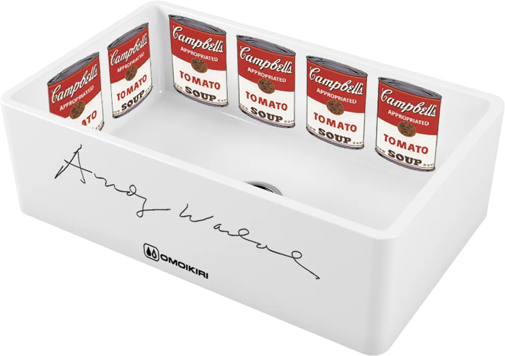 Мойка кухонная Omoikiri Mikura 76-Warhol white Sancos — официальный сайт
