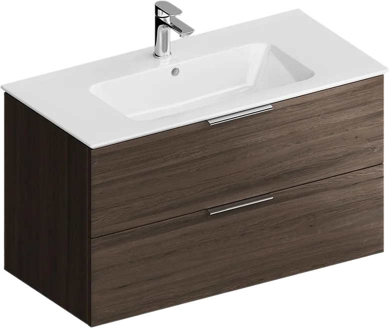 Тумба под раковину без столешницы KERAMA MARAZZI Piano Forte 95 подвесная, дымчатый вяз Sancos — официальный сайт