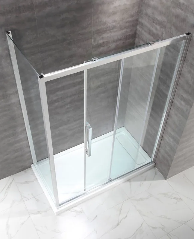 Душевой уголок Cezares Lux soft W AH1 150/100 C Cr IV Sancos — официальный сайт