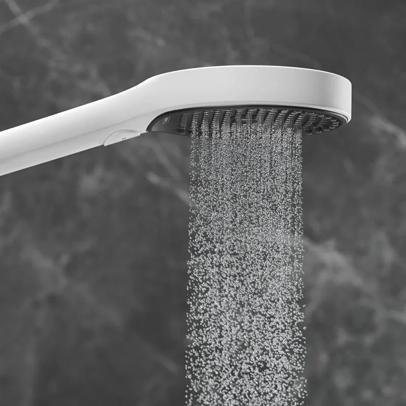 Душевой гарнитур Hansgrohe Rainfinity 26851700, матовый белый Sancos — официальный сайт