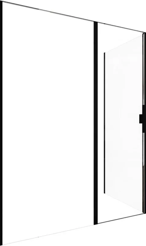 Душевой уголок Allen Brau Priority 160x80, профиль черный браш, стекло прозрачное Sancos — официальный сайт