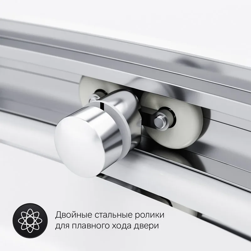 Душевой уголок AM.PM Like W83G-315-090CT 90, прозрачное стекло Sancos — официальный сайт