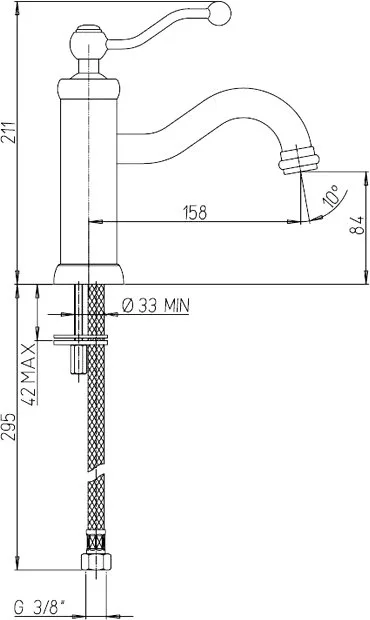 Смеситель для раковины Paini Duomo 88PJ205 матовое золото PVD Sancos — официальный сайт