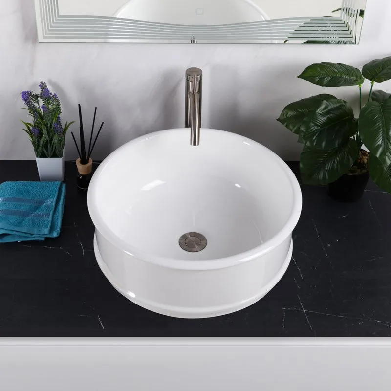 Накладная раковина BelBagno BB1383 Sancos — официальный сайт
