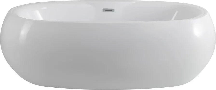 Акриловая ванна BelBagno BB502-1800-900 180x95 см, отдельностоящая, белая, овальная, на ножках Sancos — официальный сайт