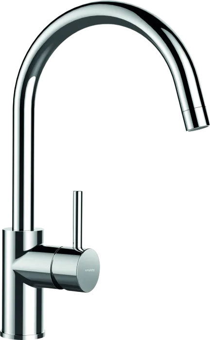 Смеситель для кухни Schock Plutos-D выдвижной излив, хром Sancos — официальный сайт