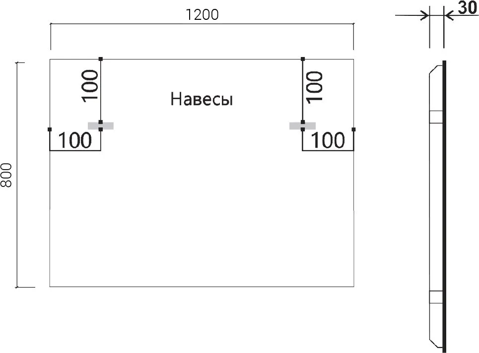 Зеркало Vincea VLM-3VN120B 50х70 с подсветкой Sancos — официальный сайт