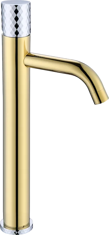 Смеситель для раковины Boheme Stick 122-GCR gold diamond chrome Sancos — официальный сайт