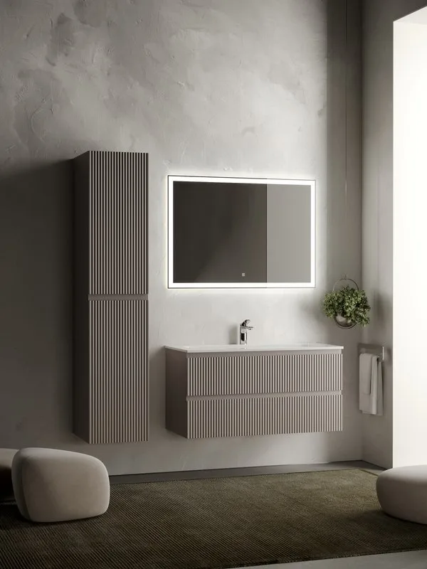 Тумба с раковиной Sancos Snob R 100 см, doha soft Sancos — официальный сайт