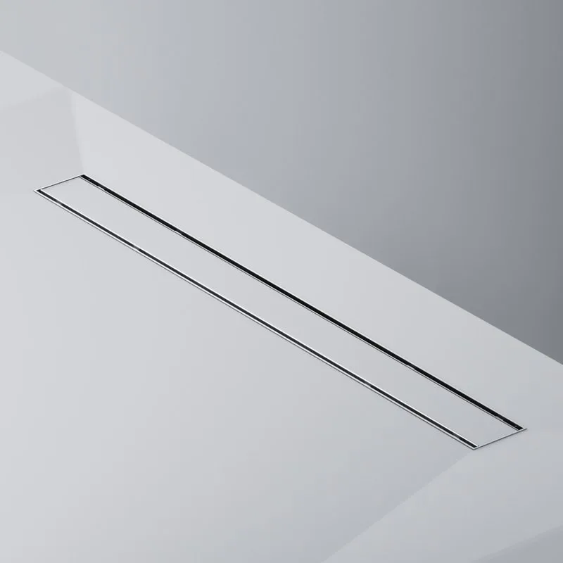Душевой трап (лоток) AM.PM PrimeFlow Tile 80 см, сталь матовая Sancos — официальный сайт