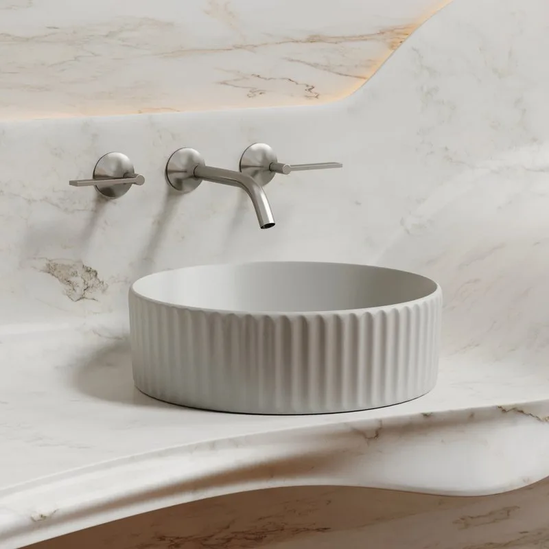 Накладная раковина Ceramicanova Element CN6057MSG серая матовая Sancos — официальный сайт