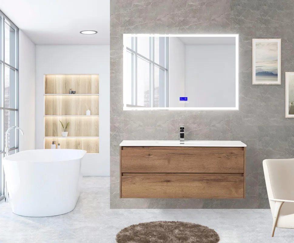 Зеркало BelBagno SPC-GRT-1200-800-LED-TCH-RAD с bluetooth, термометром и радио Sancos — официальный сайт