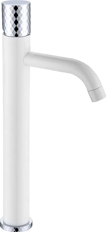Смеситель для раковины Boheme Stick 122-WCR white diamond chrome Sancos — официальный сайт