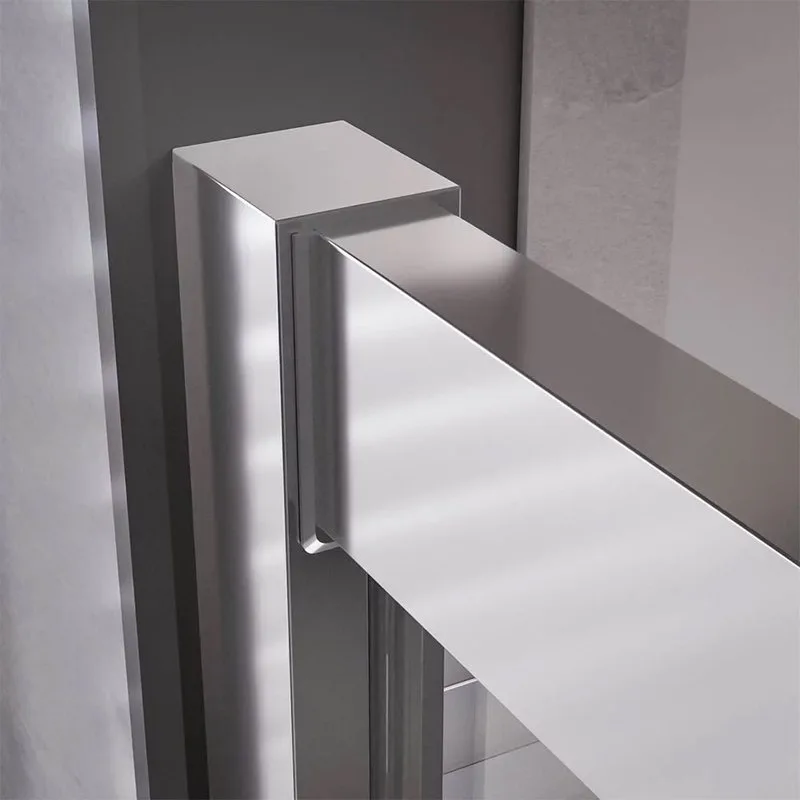 Душевой уголок Veconi Premium Trento PTC-20CH 100x90, профиль хром, стекло прозрачное Sancos — официальный сайт