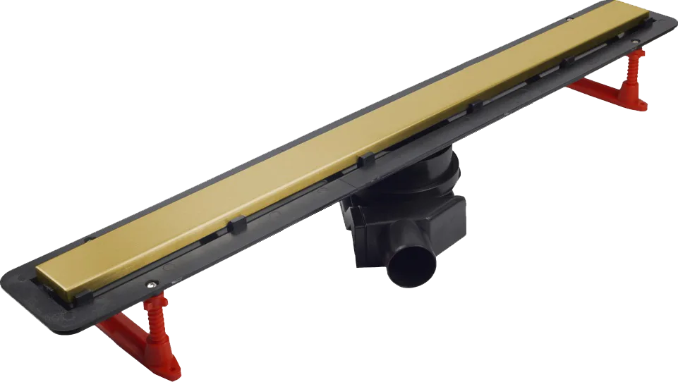 Душевой трап (лоток) Pestan Confluo Frameless Line 650 gold Sancos — официальный сайт