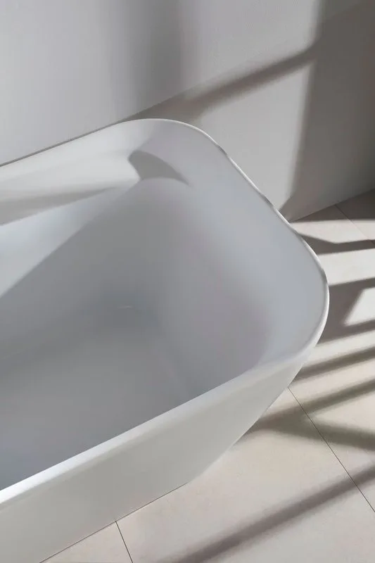 Акриловая ванна Allen Brau Infinity 2 170x80 см, отдельностоящая, белая матовая, на ножках, со сливо Sancos — официальный сайт