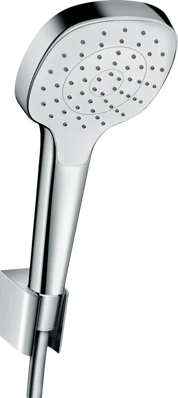 Душевой гарнитур Hansgrohe Croma Select E Croma Select E 26412400, белый, хром Sancos — официальный сайт