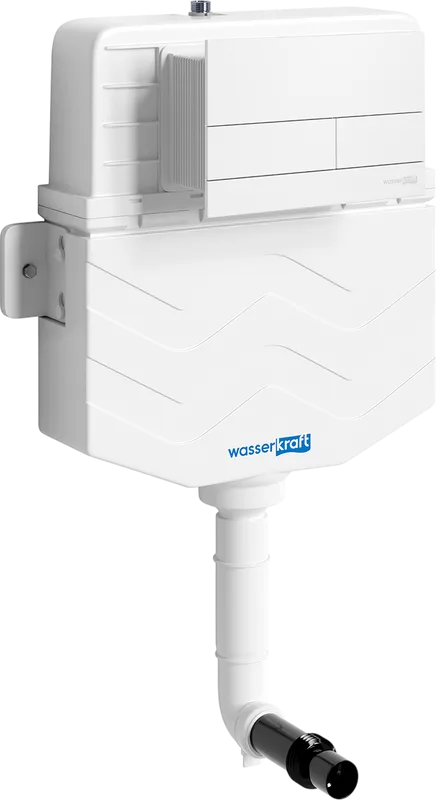 Смывной бачок скрытого монтажа Wasserkraft Aller 10TLT.031.ME.WM04, с кнопкой смыва матовой белой Sancos — официальный сайт