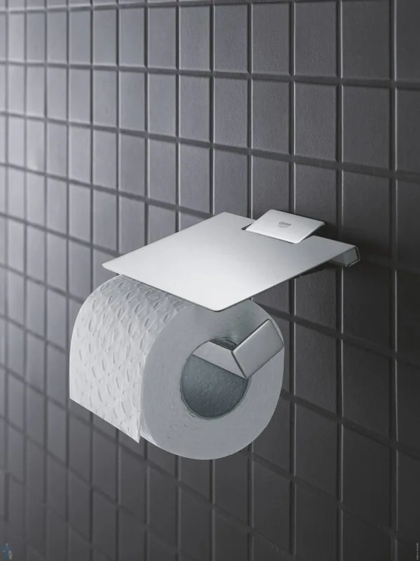 Держатель туалетной бумаги Grohe Selection Cube Selection cube 40781000 с крышкой Sancos — официальный сайт