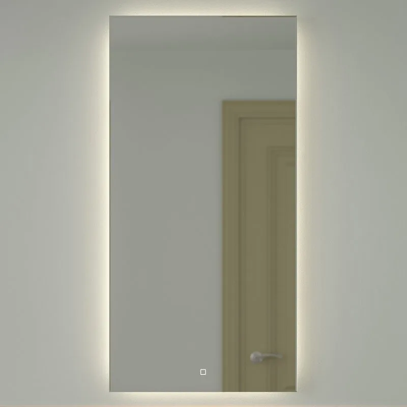 Зеркало Defesto Glow DF 2508S 60х120 с LED-подсветкой, 4 500 K, сенсорный выключатель