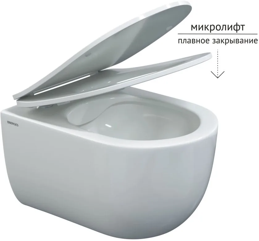 Унитаз подвесной Berges Ventas Rimless 082135 Sancos — официальный сайт