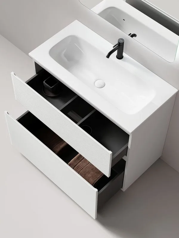 Тумба под раковину Sancos Floor 90 напольная Bianco (белый), FL90FW Sancos — официальный сайт