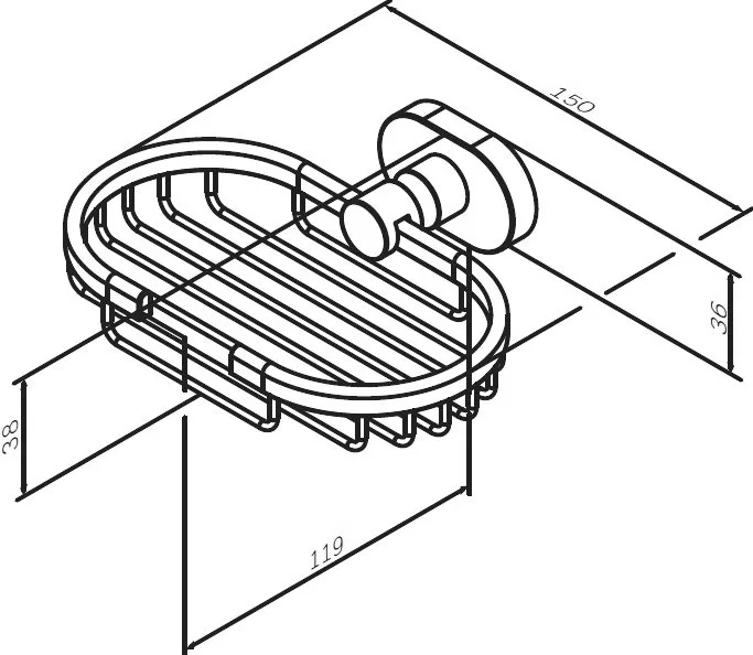 Мыльница AM.PM Sense L A7434600 Sancos — официальный сайт