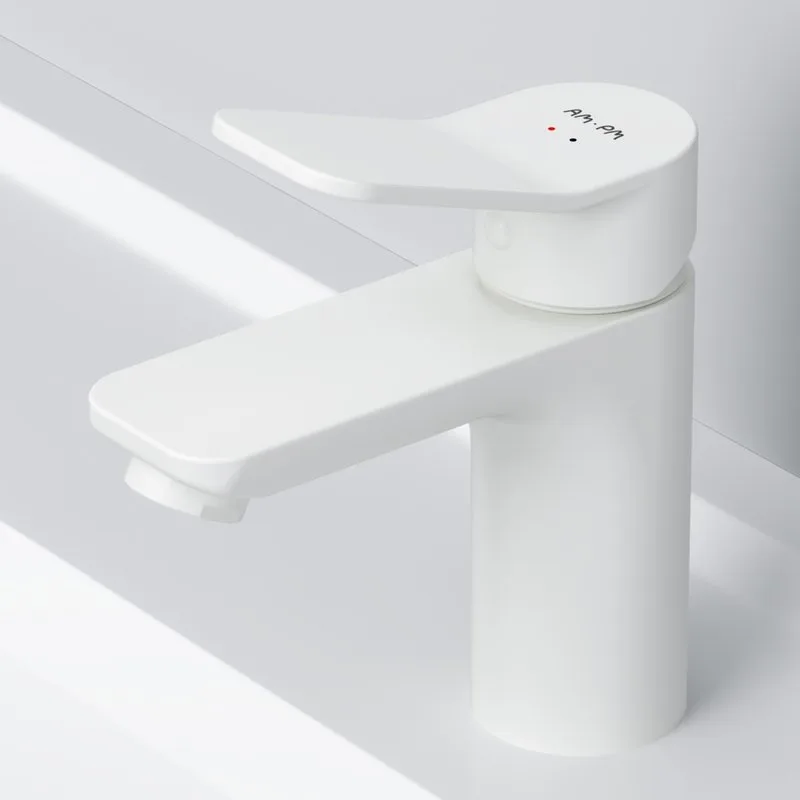 Смеситель для раковины AM.PM X-Joy F85A02133 белый Sancos — официальный сайт
