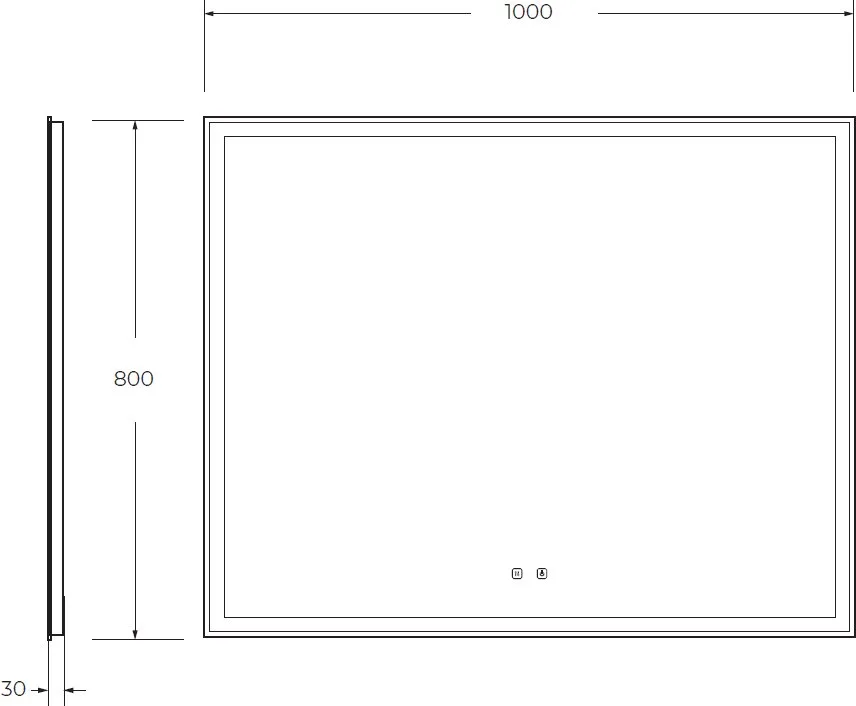 Зеркало BelBagno SPC-GRT-1000-800-LED-TCH-SND с голосовым управлением и подогревом Sancos — официальный сайт