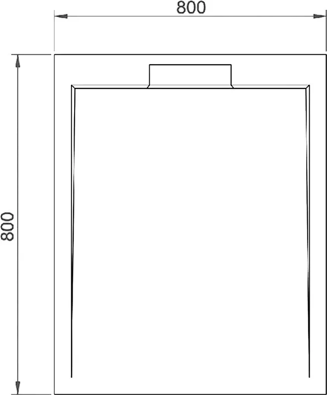 Поддон для душа RGW Stone Tray STL MB 80x80, черный мрамор Sancos — официальный сайт