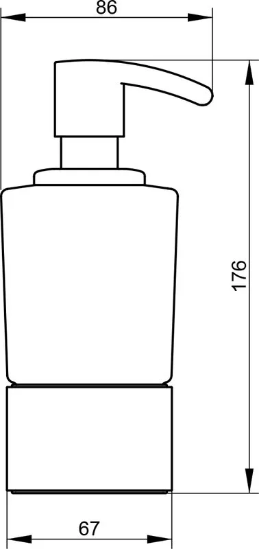 Дозатор Keuco Elegance new 11653 019001 + 2 уп. пенного мыла Sancos — официальный сайт