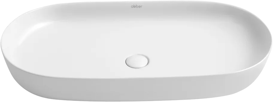 Накладная раковина Abber Bequem AC2110 белая Sancos — официальный сайт