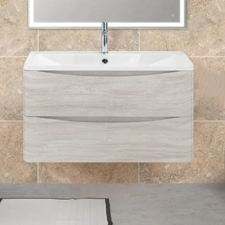 Тумба под раковину без столешницы BelBagno Acqua 100 подвесная, rovere vintage bianco Sancos — официальный сайт