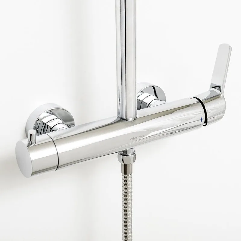 Душевая стойка Clever Panam Evo Xtreme 61016, хром Sancos — официальный сайт