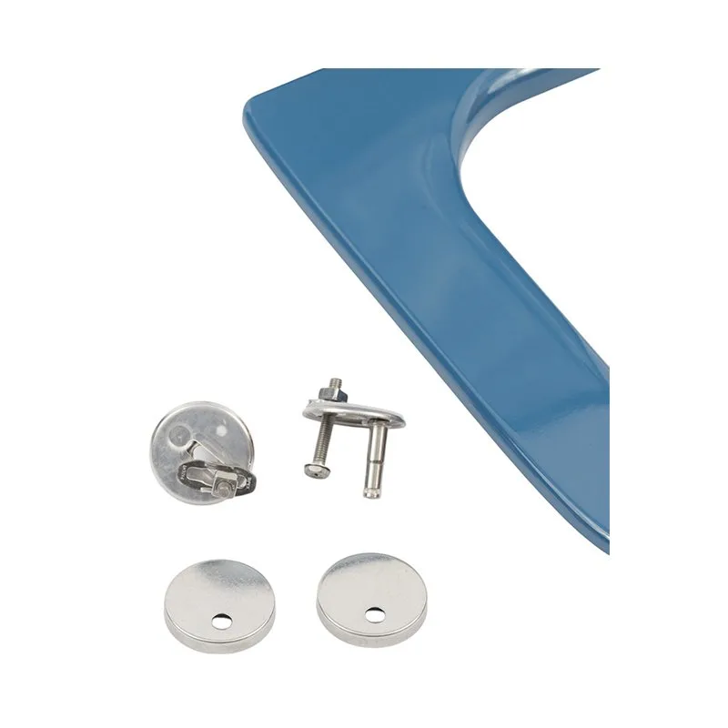 Крышка-сиденье Plumberia Selection Ixo ceramica XO2060BD с микролифтом, глянцевый блу деним Sancos — официальный сайт