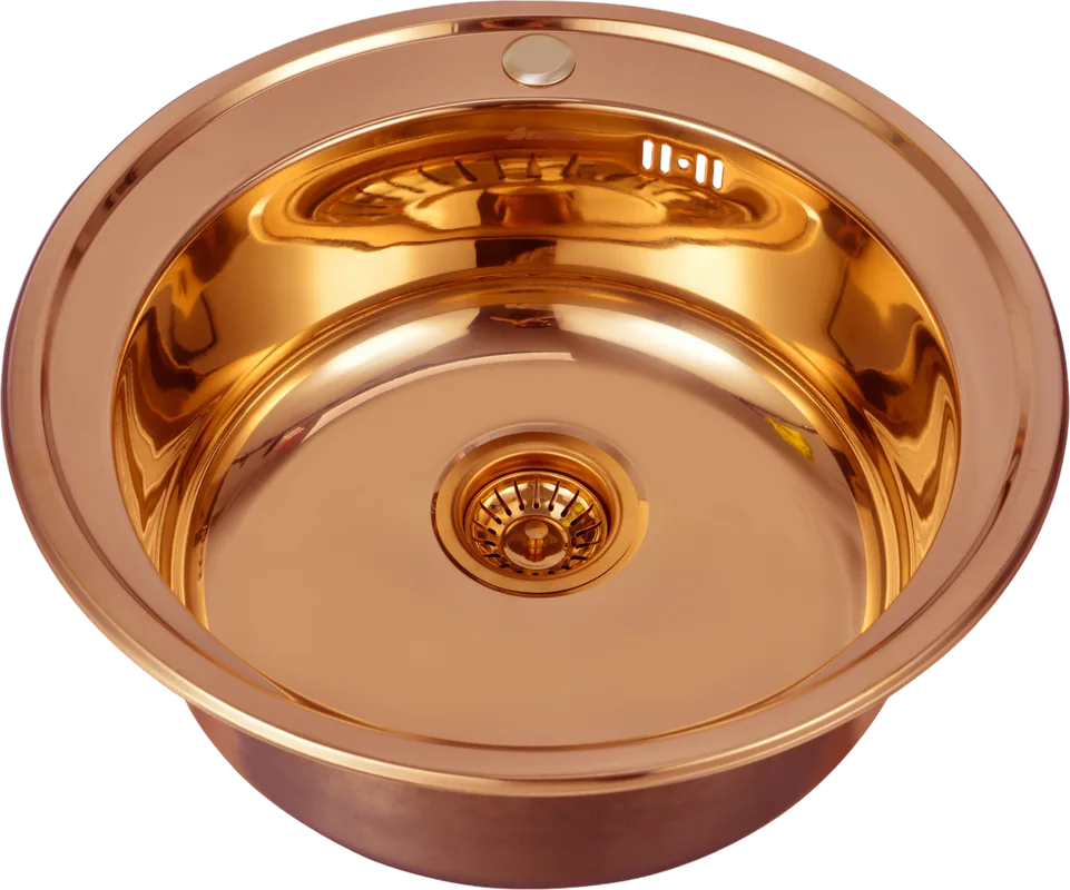Мойка кухонная Seaman Eco Wien SWT-510 copper polish Sancos — официальный сайт
