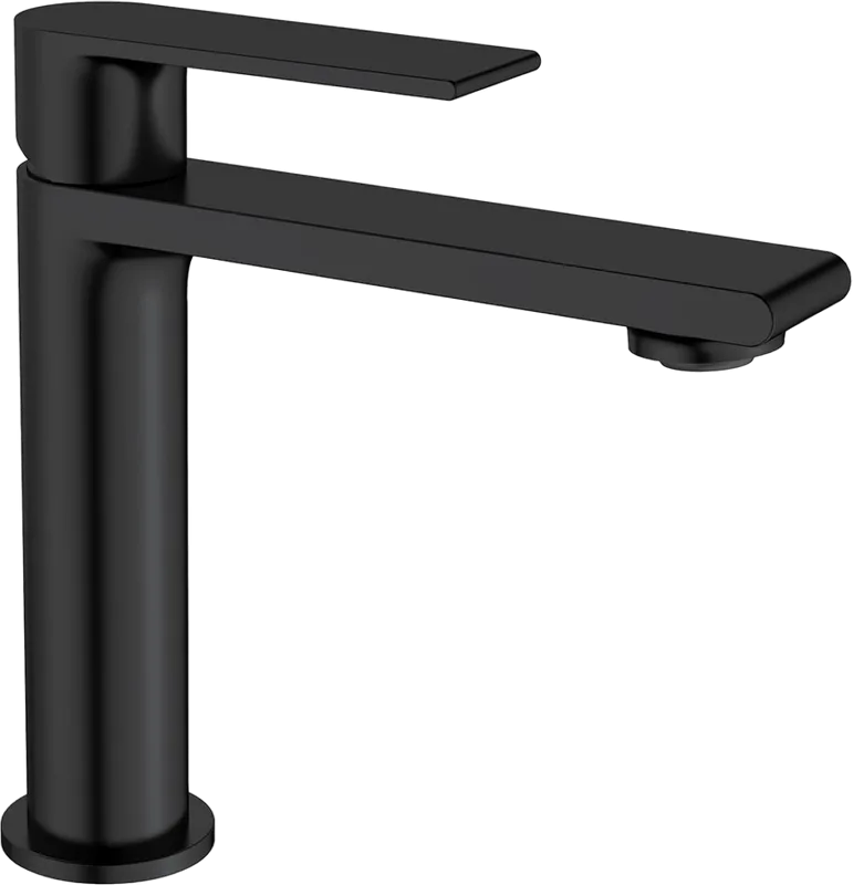 Смеситель для раковины Vincea Vogue VBF-1V1MB черный Sancos — официальный сайт