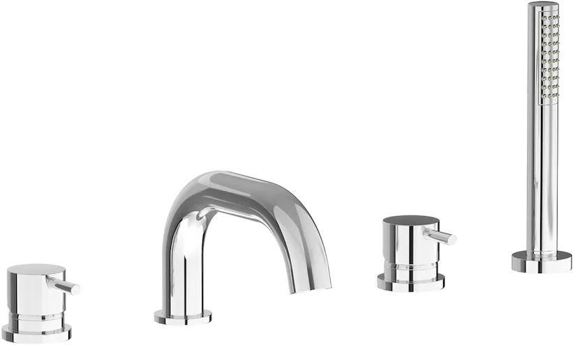 Смеситель на борт ванны IB Rubinetterie Milanotorino MT396CC, chrome Sancos — официальный сайт