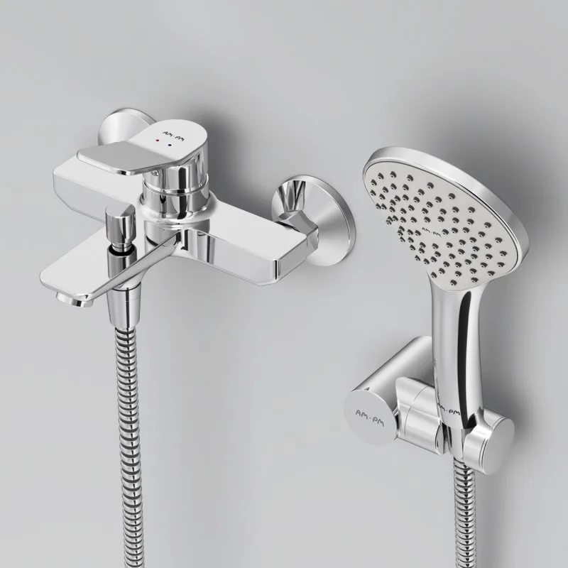 Смеситель для ванны с душем AM.PM X-Joy F85A15000 Sancos — официальный сайт